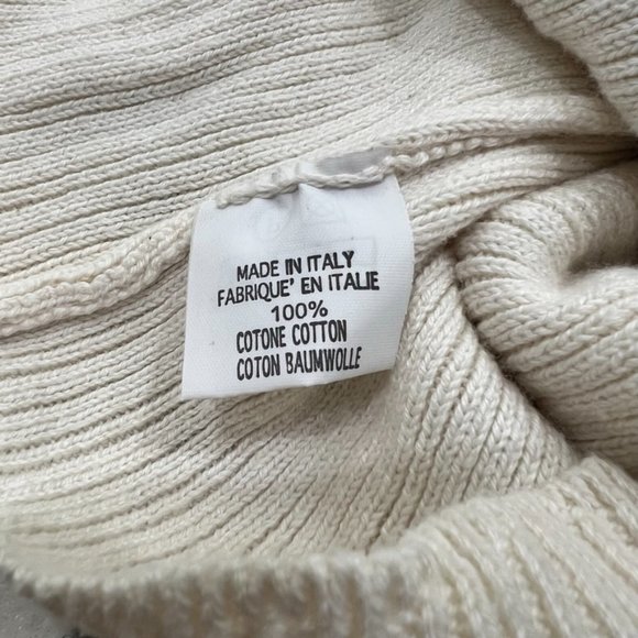 Brandy Melville Cream Cropped Sweater / Pullover - Picture 3 of 4